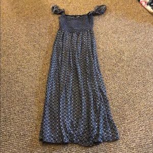 Lulu's Dresses - Lulus Off The Shoulder Strap Maxi Dress Lulu's Dresses - Lulus Off The Shoulder Strap Maxi Dress
